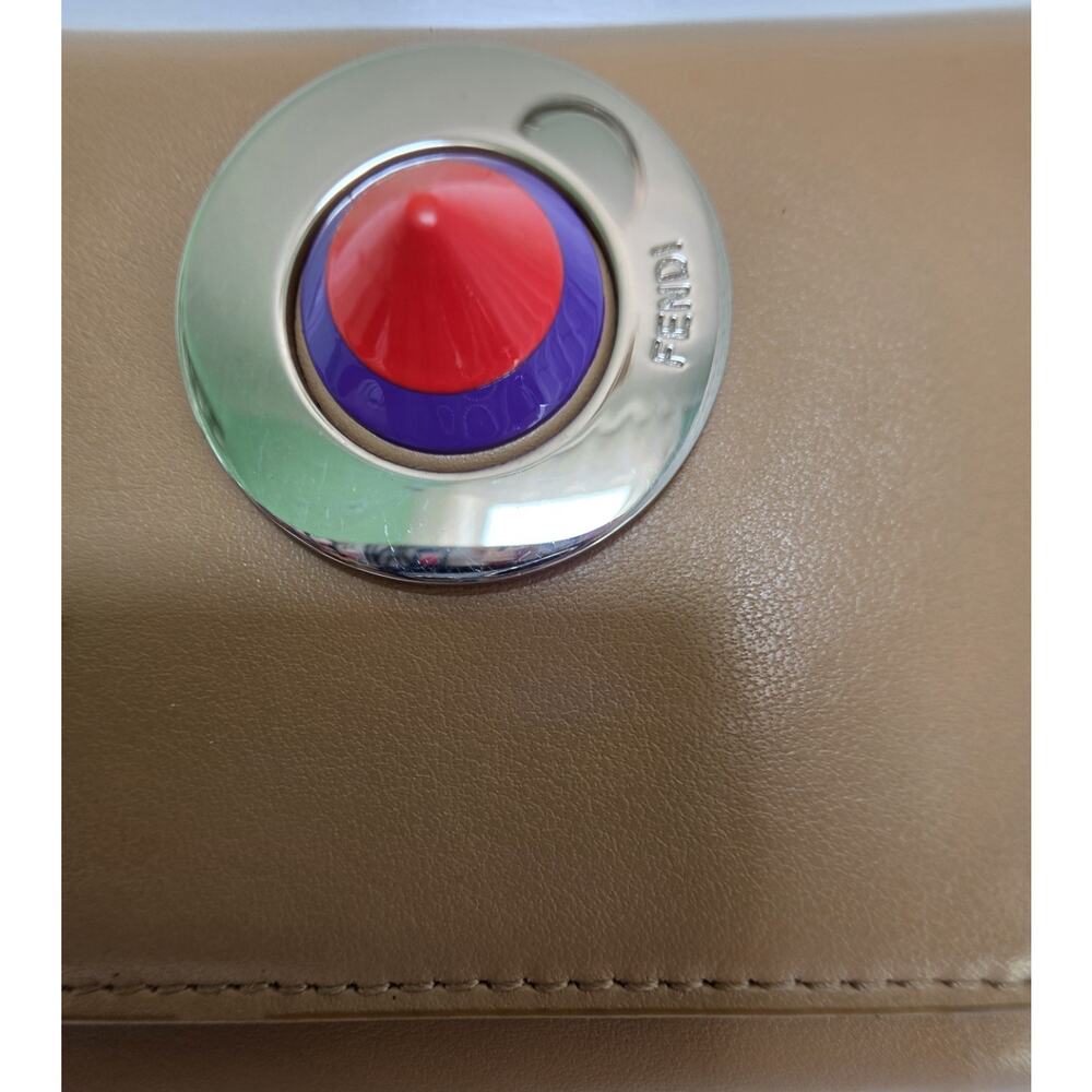 Fendi Roma Hypnoteyes Beige Continental Wallet w/COA - Picture 2 of 16